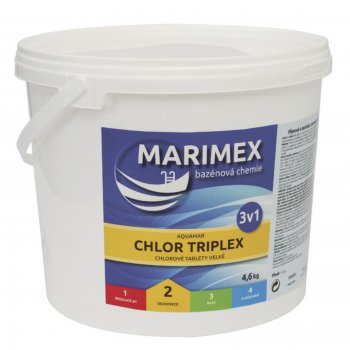 Baznov chemie MARIMEX Chlor Triplex 4,6 kg