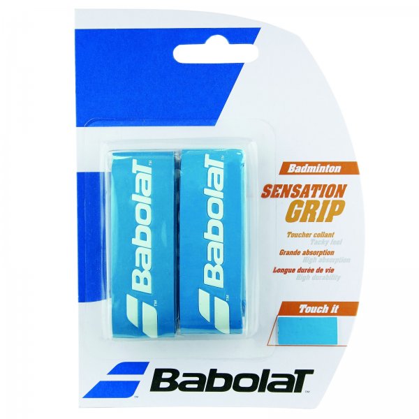 Badmintonov grip BABOLAT Sensation Grip X2 modr