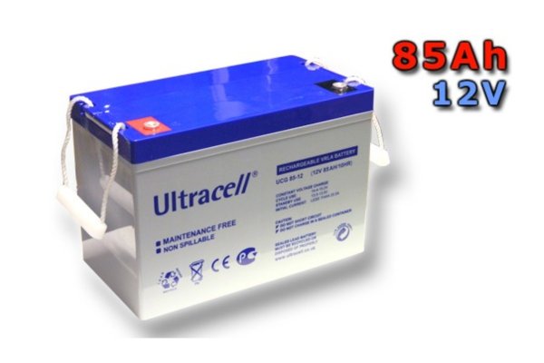 Trakn gelov baterie ULTRACELL UCG85-12 85Ah