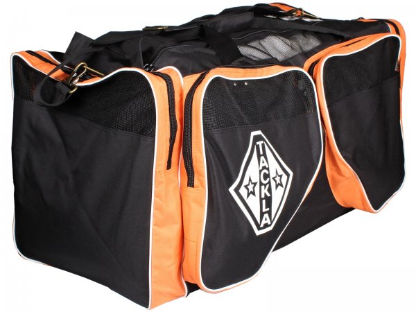 Hokejov taka TACKLA VE Equipment Bag SR erno-oranov