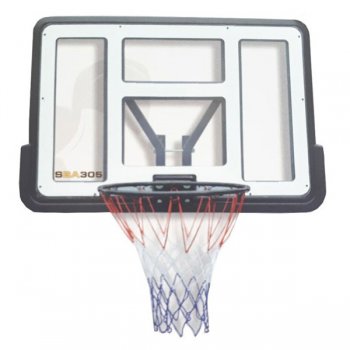 Basketbalov ko s deskou SPARTAN Transparent 110 x 75 cm