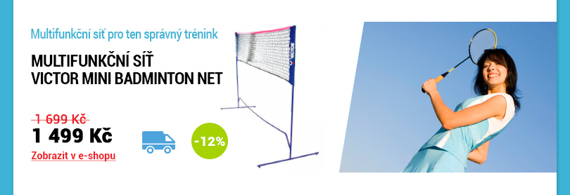 Síť Victor Mini Badminton Net