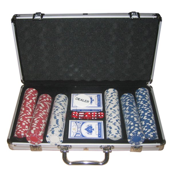 Poker set MASTER 300 v alu kufru bez oznaen hodnot