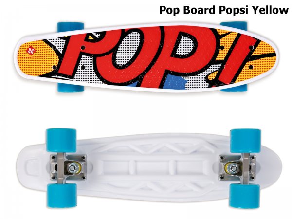 Skateboard STREET SURFING Pop Board Popsi Yellow - lut