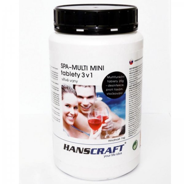Chemie pro vivky HANSCRAFT SPA  Multi mini tablety 3 v 1