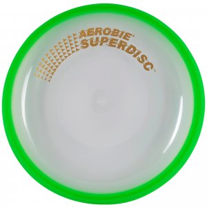 Frisbee - ltajc tal AEROBIE Superdisc - zelen
