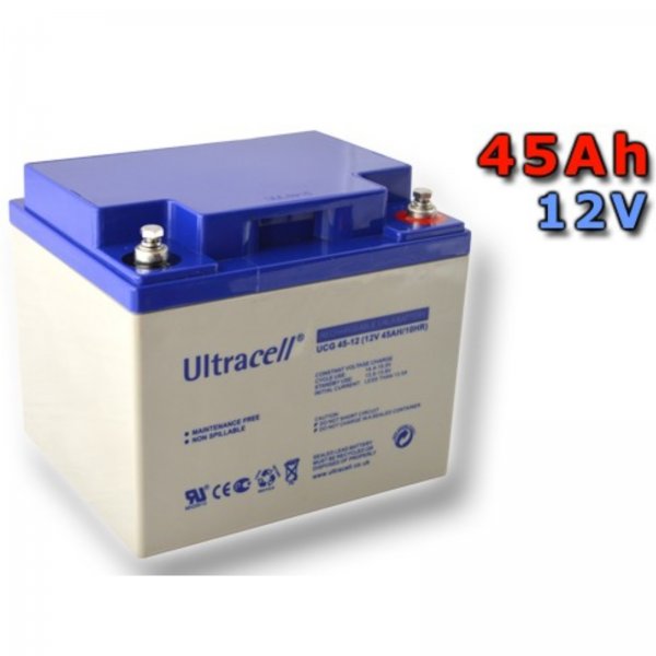 Trakn gelov baterie ULTRACELL UCG45-12 45Ah