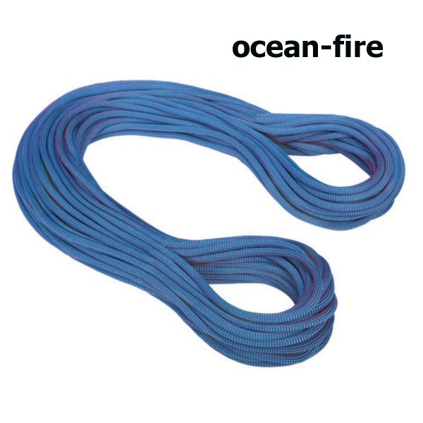 Horolezeck lano MAMMUT 9.8 Eternity Dry 50 m - ocean-fire