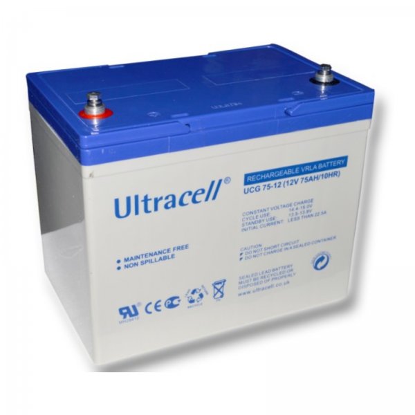 Trakn gelov baterie ULTRACELL UCG75-12 75Ah