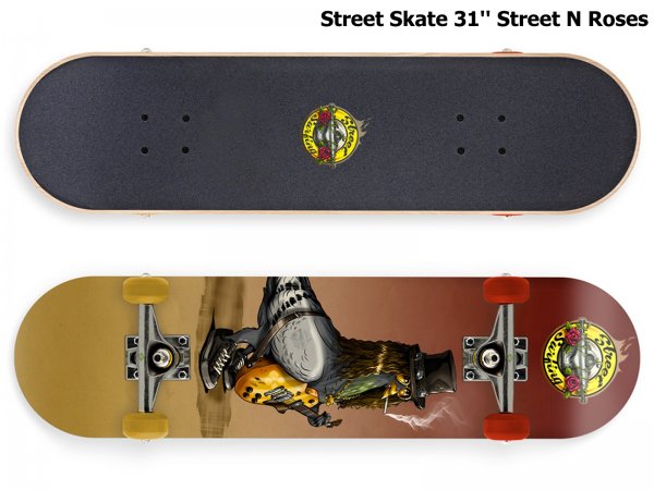 Skateboard STREET SURFING Street Skate 31'' Street N Roses