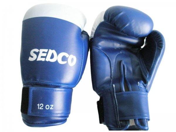 Boxovac rukavice Competion 12oz modr