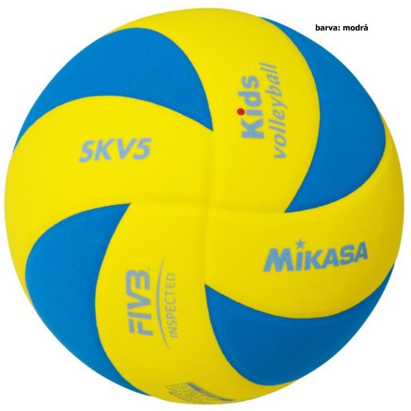 Volejbalov m MIKASA Kids SKV5 - modr