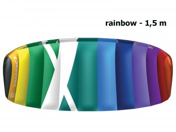 Kite komorov CROSS Air rainbow - vel. 1,5 m