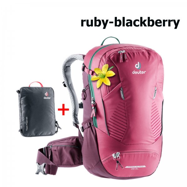 Batoh DEUTER Trans Alpine 28 SL - ruby-blackberry