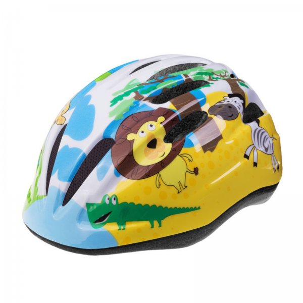 Dtsk cyklistick helma ETAPE luto-modr S/M